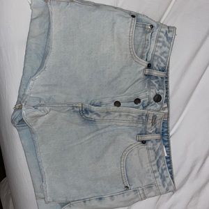 High Waisted Jean Shorts